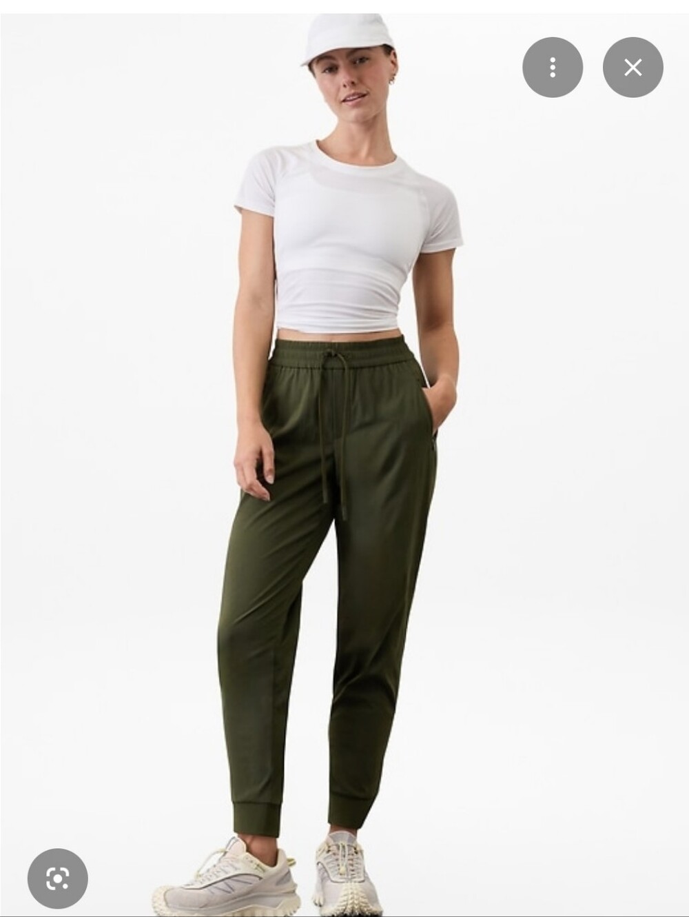 Athleta Mid Rise Trekkie Jogger Pant